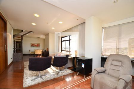 Sala de estar de apartamento à venda com 4 quartos, 330m² em Cidade Nova, Belo Horizonte
