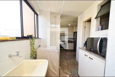Área de Serviço de apartamento à venda com 4 quartos, 330m² em Cidade Nova, Belo Horizonte