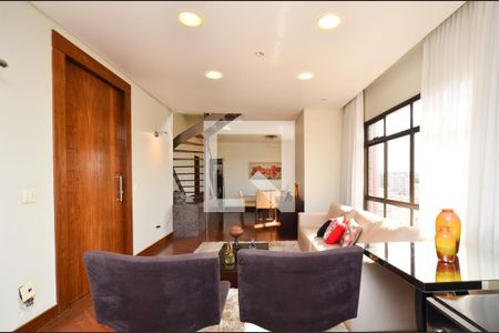 Sala de estar de apartamento à venda com 4 quartos, 330m² em Cidade Nova, Belo Horizonte