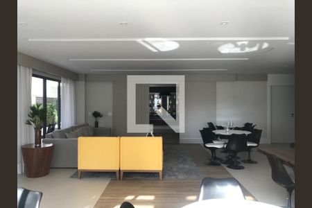 Área comum - Salão de festas de apartamento para alugar com 1 quarto, 44m² em Pinheiros, São Paulo