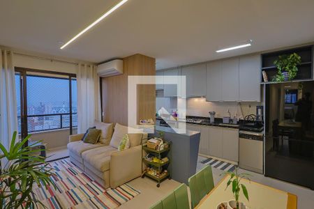 Sala de apartamento à venda com 2 quartos, 69m² em Santa Efigênia, Belo Horizonte