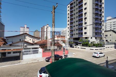 Vista - Sala de apartamento para alugar com 2 quartos, 70m² em Guilhermina, Praia Grande