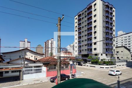 Vista - Sala de apartamento para alugar com 2 quartos, 70m² em Guilhermina, Praia Grande