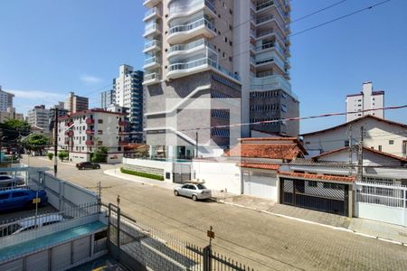 Vista - Sala de apartamento para alugar com 2 quartos, 70m² em Guilhermina, Praia Grande