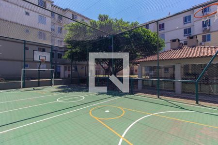Área comum - Quadra poliesportiva de apartamento à venda com 2 quartos, 43m² em Fátima, Canoas