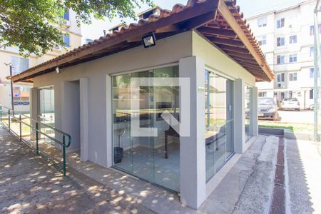 Área comum - Churrasqueira de apartamento à venda com 2 quartos, 43m² em Fátima, Canoas