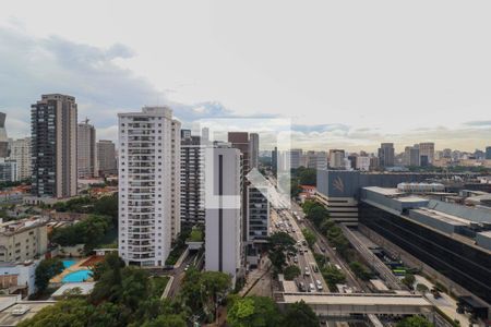 Vista da Sala de kitnet/studio para alugar com 1 quarto, 24m² em Pinheiros, São Paulo