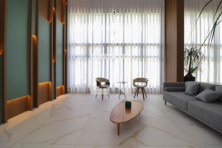 Hall social de kitnet/studio para alugar com 1 quarto, 24m² em Pinheiros, São Paulo