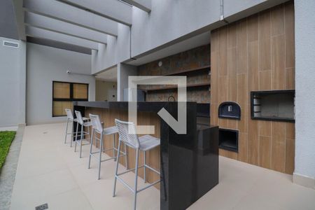 Área comum - Churrasqueira de kitnet/studio para alugar com 1 quarto, 24m² em Pinheiros, São Paulo