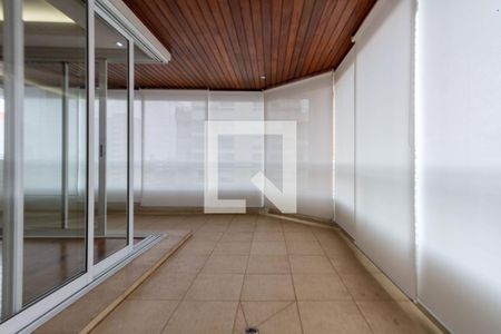 Varanda da Sala de apartamento para alugar com 3 quartos, 205m² em Cidade Monções, São Paulo