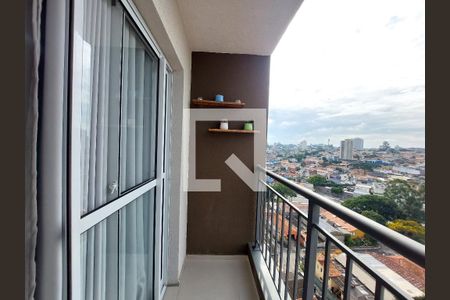 Varanda da Sala de apartamento à venda com 2 quartos, 36m² em Jardim Prudência, São Paulo