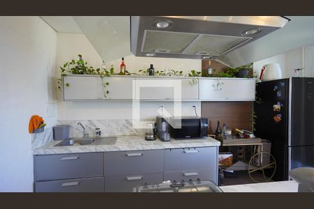 Cozinha de casa para alugar com 1 quarto, 60m² em João Paulo, Florianópolis