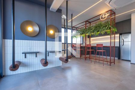 Área comum de kitnet/studio para alugar com 1 quarto, 21m² em Jardim Paulista, São Paulo