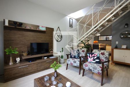 Sala de casa de condomínio à venda com 3 quartos, 109m² em Freguesia (jacarepaguá), Rio de Janeiro