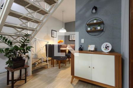 Sala de casa de condomínio à venda com 3 quartos, 109m² em Freguesia (jacarepaguá), Rio de Janeiro