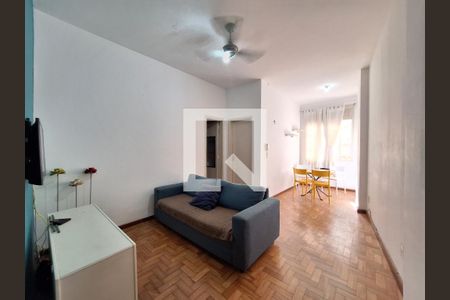 Sala de apartamento para alugar com 1 quarto, 50m² em Flamengo, Rio de Janeiro