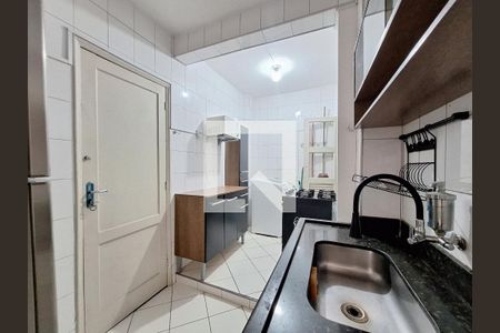 Cozinha de apartamento para alugar com 1 quarto, 50m² em Flamengo, Rio de Janeiro
