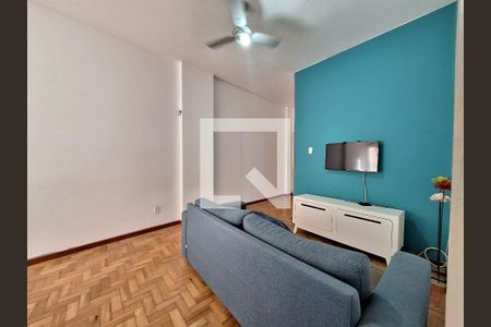 Sala de apartamento para alugar com 1 quarto, 50m² em Flamengo, Rio de Janeiro