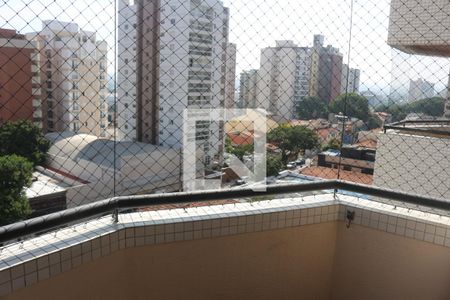 Varanda da Sala de apartamento à venda com 3 quartos, 98m² em Santo Antônio, São Caetano do Sul