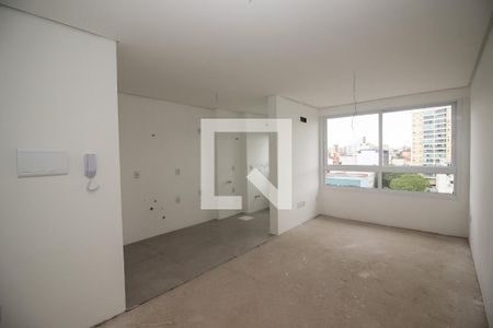 Sala de apartamento à venda com 1 quarto, 44m² em Menino Deus, Porto Alegre