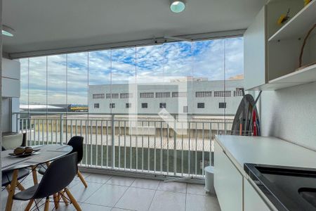 Varanda de kitnet/studio à venda com 1 quarto, 34m² em Ipiranga, São Paulo