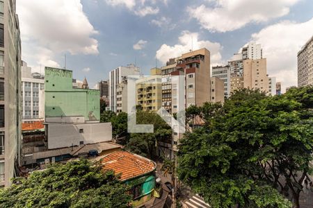 Vista da Sala de apartamento à venda com 2 quartos, 34m² em Vila Buarque, São Paulo
