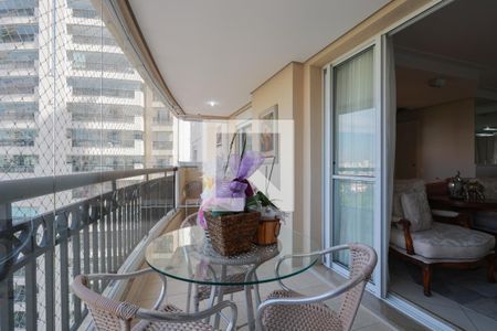 Varanda gourmet de apartamento à venda com 3 quartos, 136m² em Santana, São Paulo