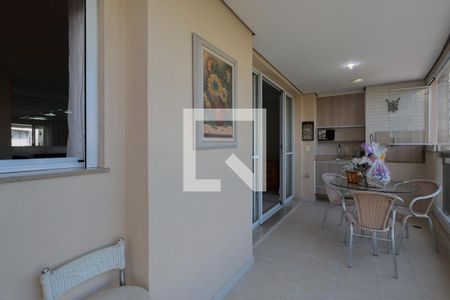 Varanda gourmet de apartamento à venda com 3 quartos, 136m² em Santana, São Paulo