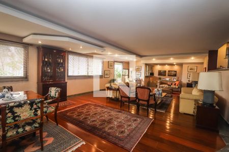 Sala de apartamento à venda com 4 quartos, 367m² em Vila Suzana, São Paulo