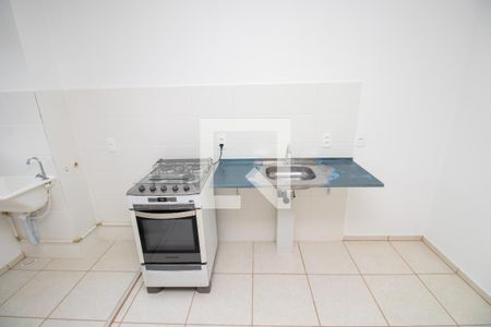 Cozinha de apartamento para alugar com 2 quartos, 43m² em Vargem Grande, Rio de Janeiro