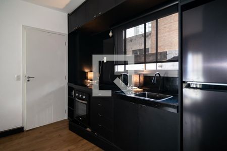 Sala/Cozinha de apartamento para alugar com 1 quarto, 33m² em Bela Vista, São Paulo