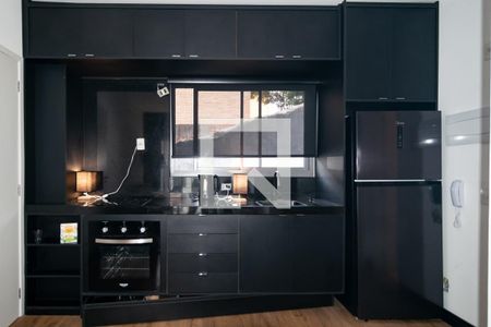 Sala/Cozinha de apartamento para alugar com 1 quarto, 33m² em Bela Vista, São Paulo