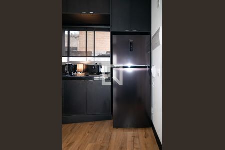 Sala/Cozinha de apartamento para alugar com 1 quarto, 33m² em Bela Vista, São Paulo