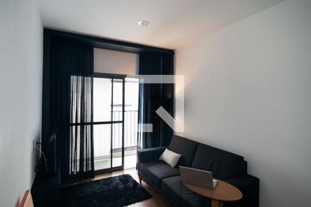 Sala/Cozinha de apartamento para alugar com 1 quarto, 33m² em Bela Vista, São Paulo