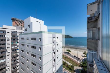 Vista de apartamento para alugar com 2 quartos, 66m² em Ponta da Praia, Santos