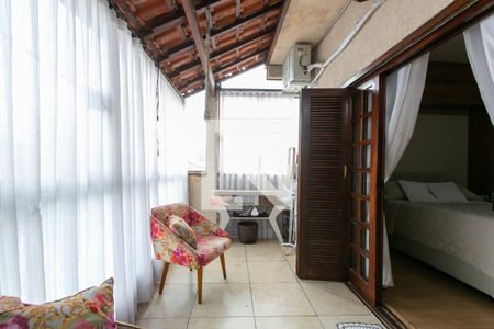 Varanda da Suíte  de casa para alugar com 3 quartos, 125m² em Aricanduva, São Paulo