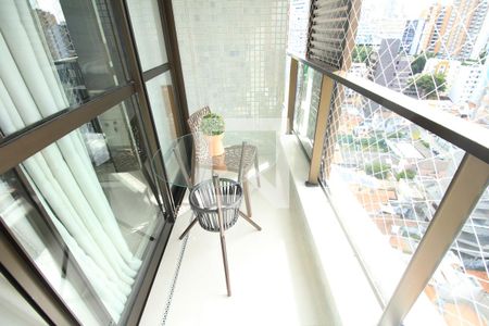 Varanda de apartamento para alugar com 1 quarto, 22m² em Barra, Salvador