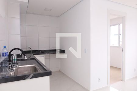 Cozinha de apartamento para alugar com 2 quartos, 34m² em Vila Norma, São Paulo