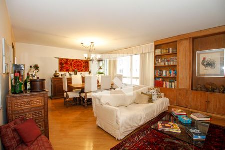 Sala de Estar e Jantar de apartamento para alugar com 3 quartos, 160m² em Jardim Paulista, São Paulo