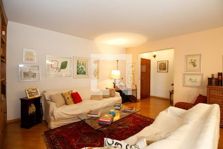 Sala de Estar de apartamento para alugar com 3 quartos, 160m² em Jardim Paulista, São Paulo