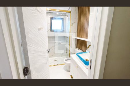 Banheiro da Suíte 3 de apartamento à venda com 3 quartos, 104m² em Parada Inglesa, São Paulo
