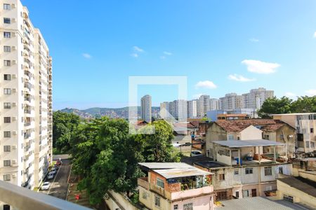 Varanda da Sala de apartamento para alugar com 2 quartos, 56m² em Del Castilho, Rio de Janeiro