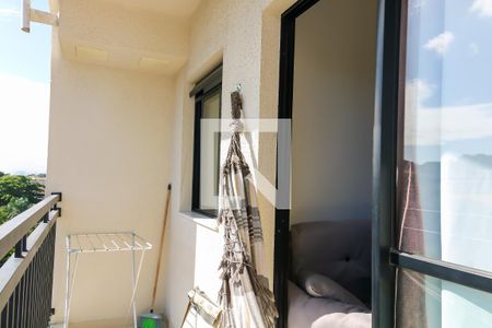Varanda da Sala de apartamento para alugar com 2 quartos, 56m² em Del Castilho, Rio de Janeiro
