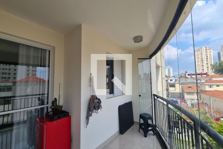 Varanda da Sala de apartamento à venda com 3 quartos, 91m² em Vila Prudente, São Paulo