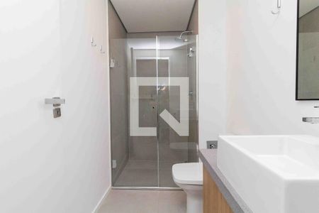 Banheiro de kitnet/studio para alugar com 1 quarto, 32m² em Vila Gomes Cardim, São Paulo