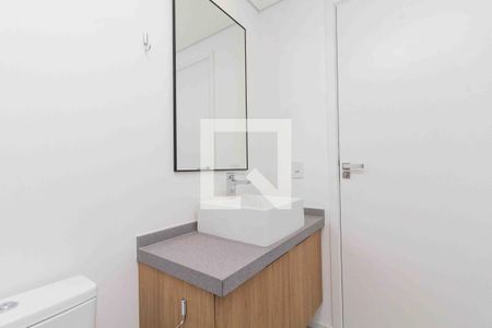Banheiro de kitnet/studio para alugar com 1 quarto, 32m² em Vila Gomes Cardim, São Paulo