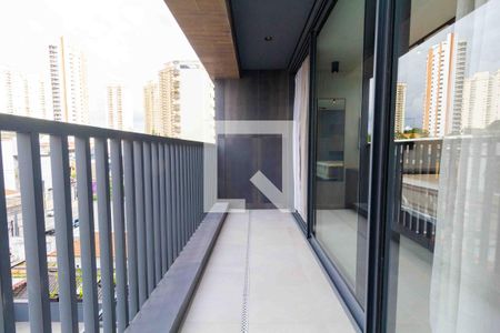 Varanda de kitnet/studio para alugar com 1 quarto, 32m² em Vila Gomes Cardim, São Paulo