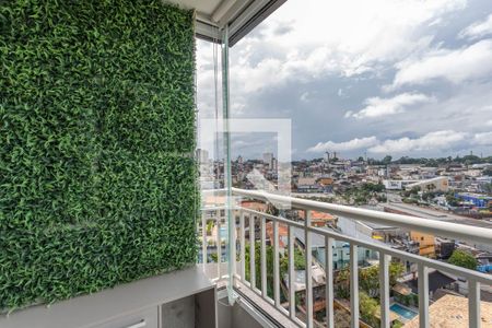 Varanda da sala de apartamento para alugar com 2 quartos, 55m² em Centro, Diadema