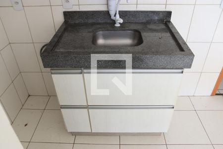 Cozinha e Área de Serviço de apartamento para alugar com 1 quarto, 32m² em Setor Leste Vila Nova, Goiânia