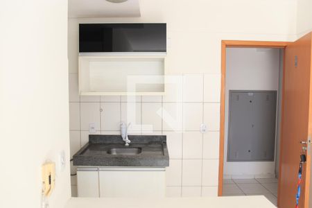 Cozinha e Área de Serviço de apartamento para alugar com 1 quarto, 32m² em Setor Leste Vila Nova, Goiânia